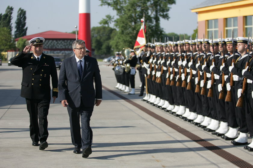 Bronisław Komorowski w Świnoujściu 