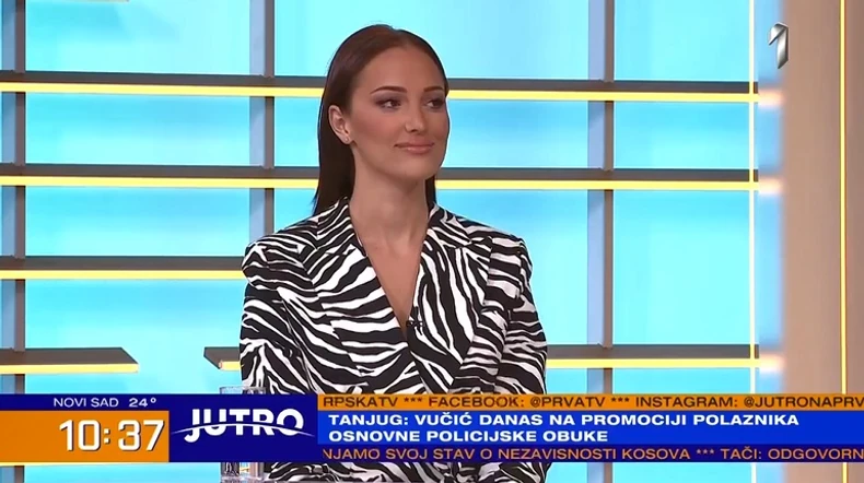 Aleksandra Prijović u jutarnjem na Prvoj 