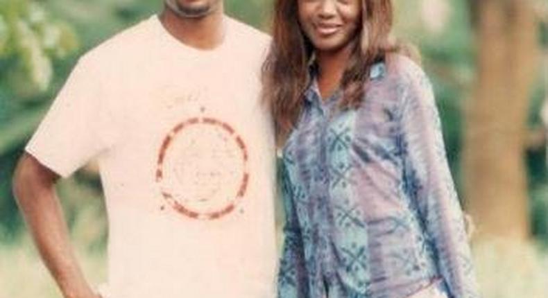 Omoni Oboli and Nnamdi Oboli throwback