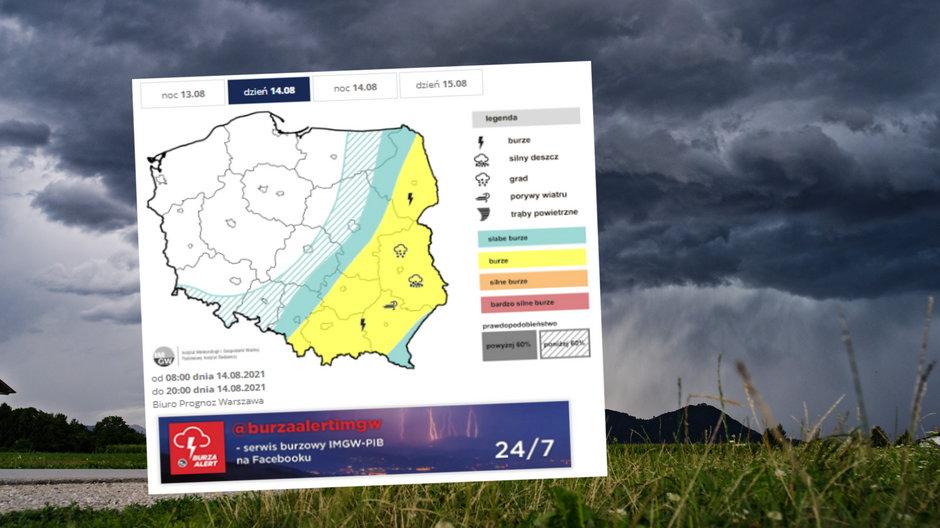 Prognoza pogody na sobotę