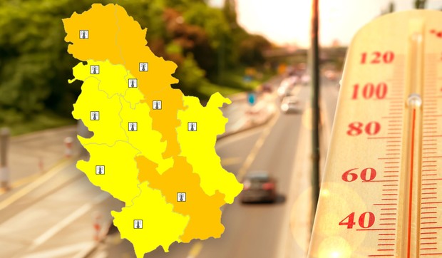 Toplotni talas u Srbiji 