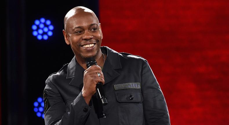 Comedian Dave Chappelle 