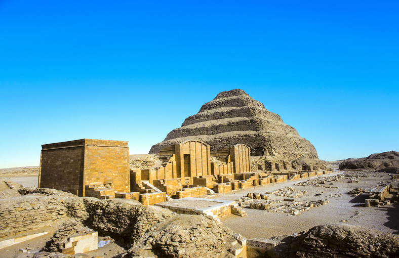 Piramida Dżesera w Sakkarze, Egipt