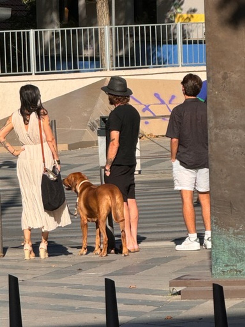 Elena sa sinovima i dečkom