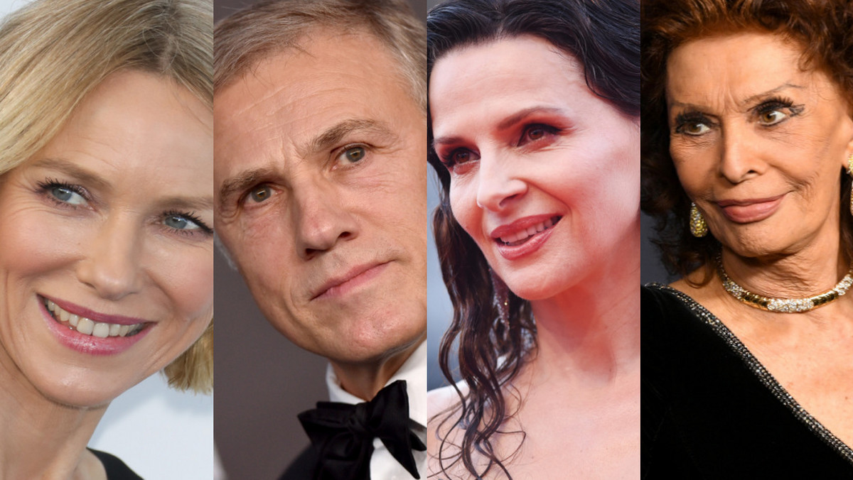 Naomi Watts, Christoph Waltz, Juliette Binoche, Sophia Loren