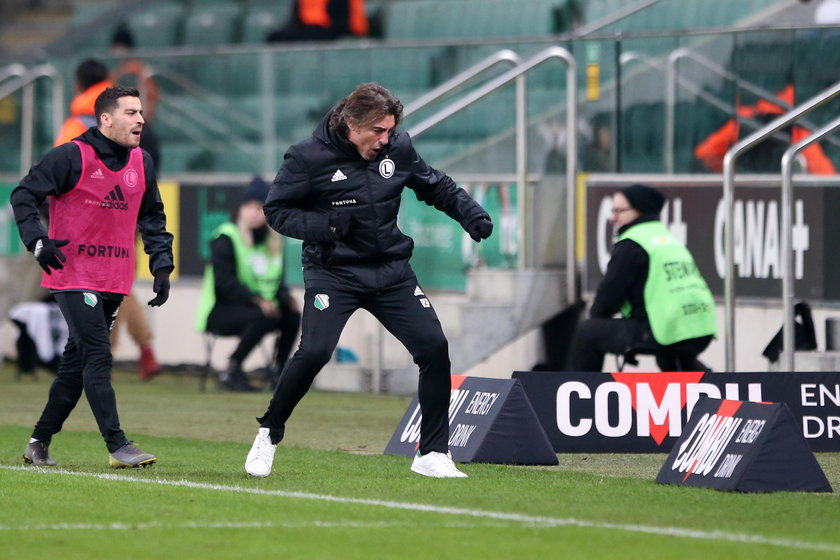 Pilka nozna. Ekstraklasa. Legia Warszawa - Slask Wroclaw. 16.03.2019