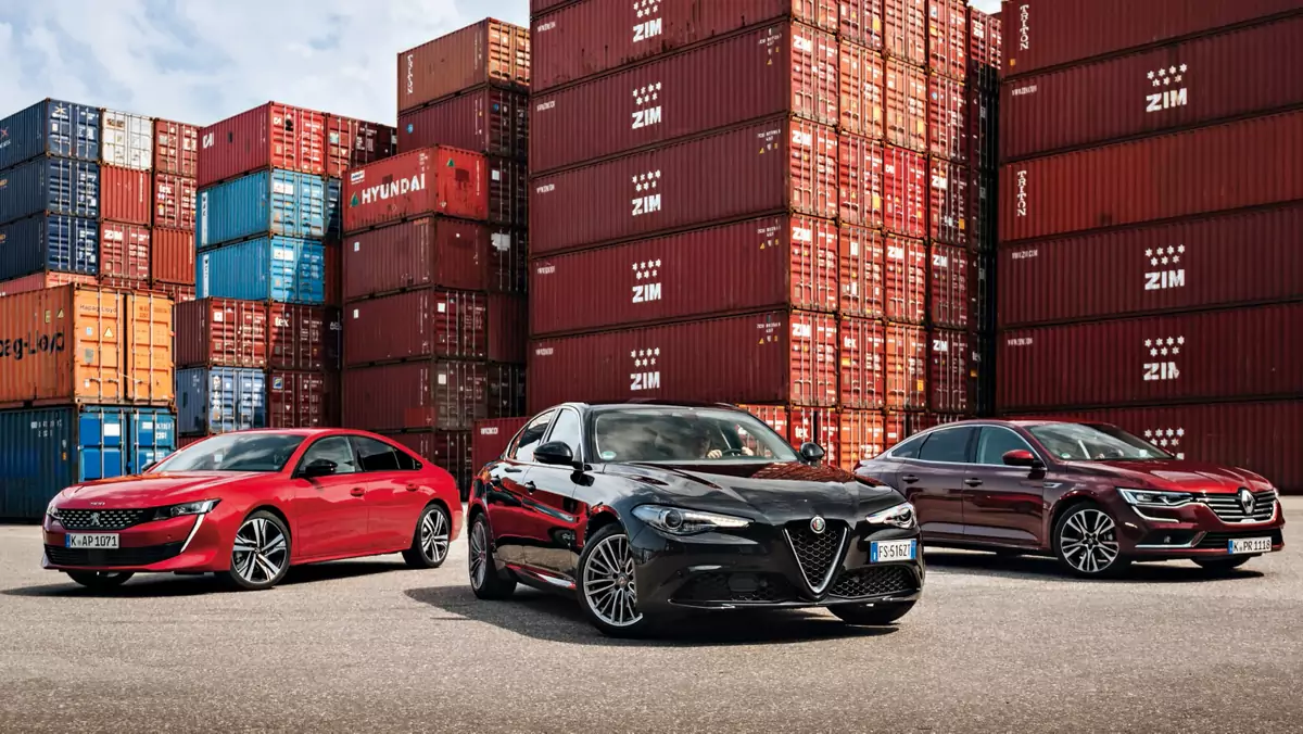 Porównanie: Alfa Romeo Giulia, Peugeot 508 i Renault Talisman