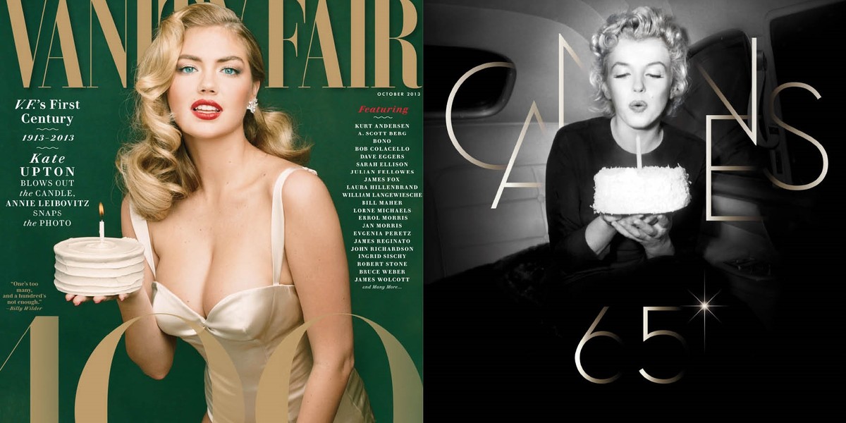 Kate Upton na okładce Vanity Fair jak Marilyn Monroe