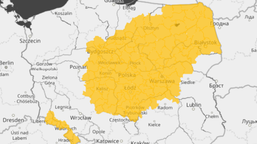 imgw ostrzega przed siarczystymi mrozami do -18°c. komunikaty dla 7 województw. żółte alerty dla warszawy, łodzi i torunia imgw prognoza pogody lista województw mapa