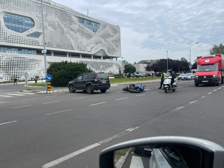 Saobraćajna nesreća Novi Beograd