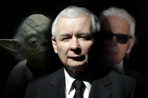 Kaczyński, Yoda, Lagerfeld