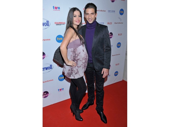 Polskie gwiazdy, które żyją bez ślubu i mają dzieci: Francys Barraza Sudnicka i Łukasz Czarnecki.