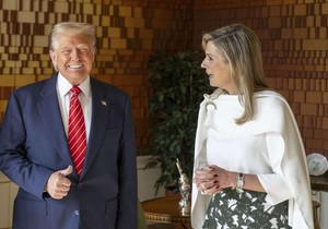 kraljica maksima i donald tramp