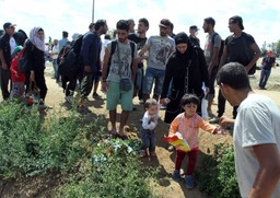 Macedonia: Tysiące imigrantów podążają na północ