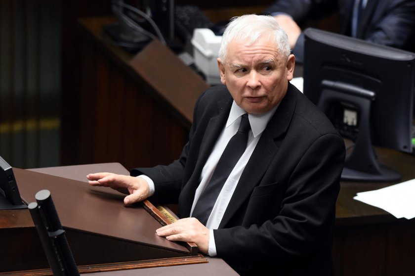 Jarosław Kaczyński pogonił posła w Sejmie