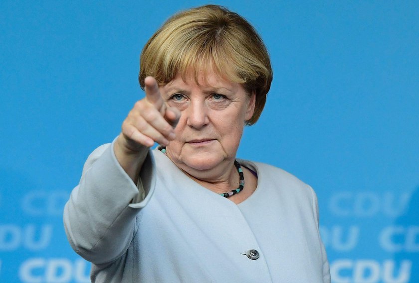 Polka dublerką Angeli Merkel