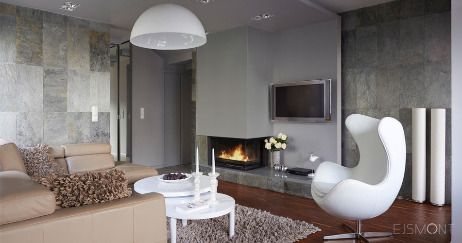 Pokój dzienny - projekt Ejsmont