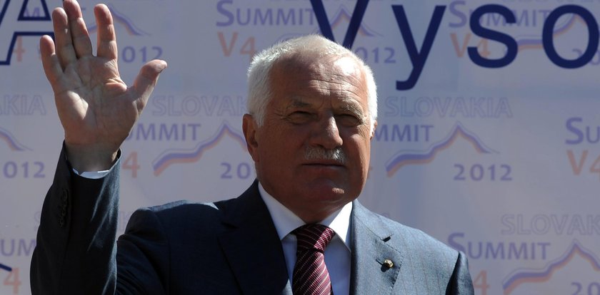 Były prezydent Czech Vaclav Klaus zachorował na Covid-19