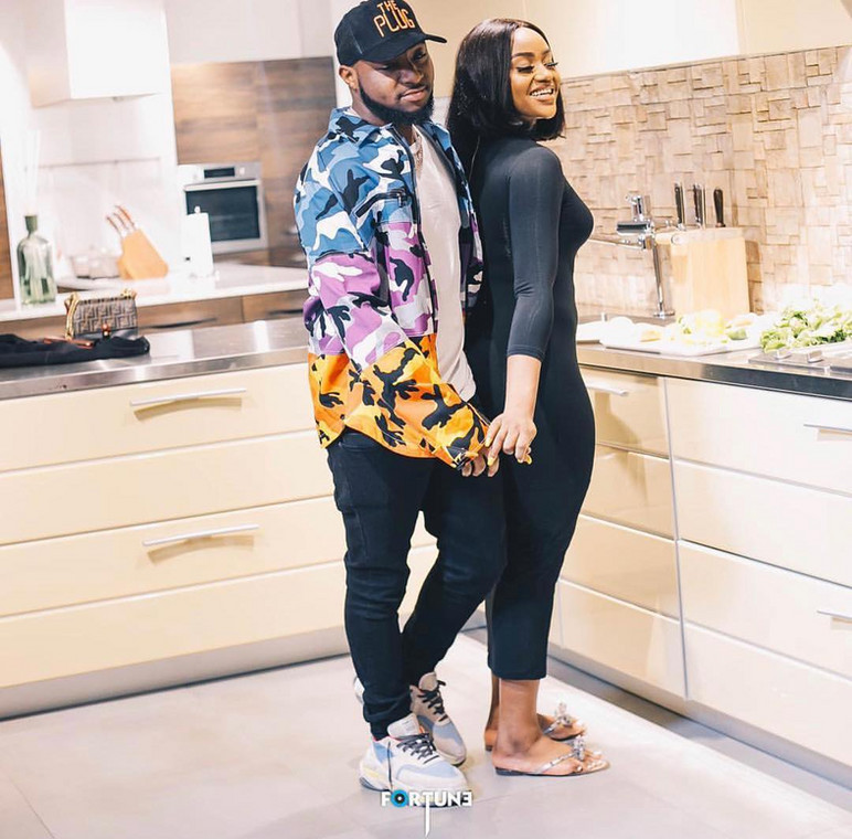 Photo of Davido and Chioma Avril is the cutest you will see today [Instagram/DavidoOfficial]