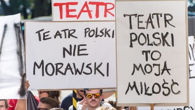 Teatr Polski we Wrocławiu: pierwszy spektakl nowego sezonu, Cezary Morawski opuszcza widownię