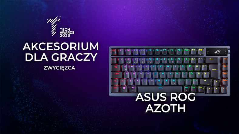 Gaming — Akcesorium dla graczy — Asus ROG Azoth