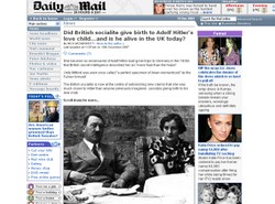 Dziecko Hitlera mieszka w Anglii?