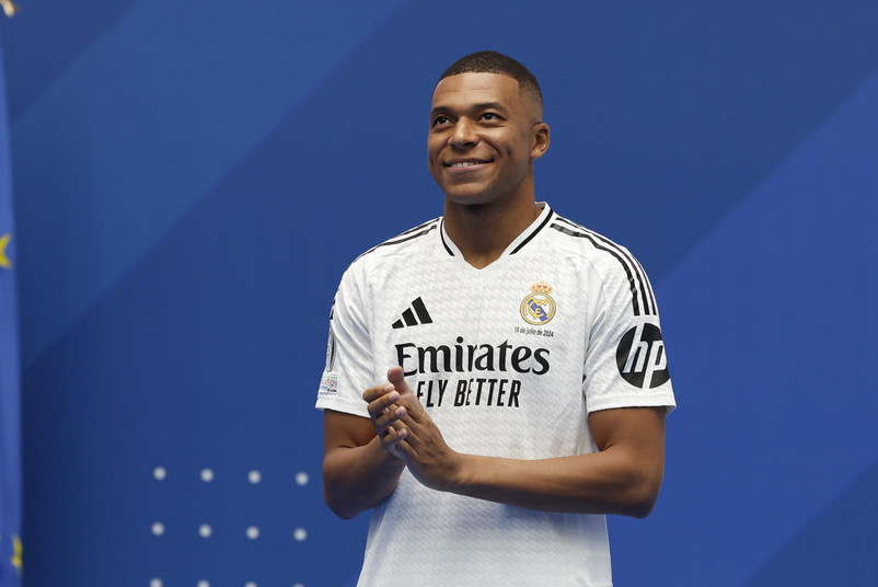 Kylian Mbappe zaprezentowany w Realu Madryt. Na dzień dobry poniósł porażkę