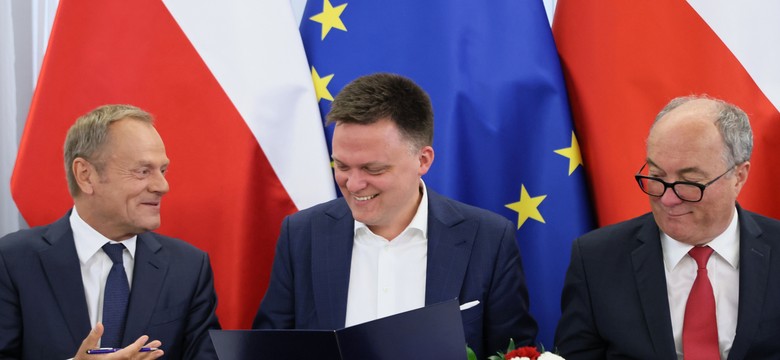 Opozycja bawi się słupkami poparcia. SONDAŻ DGP i RMF FM