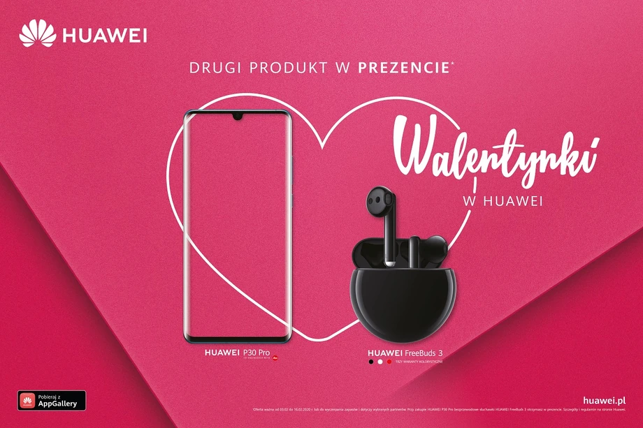 Walentynkowa oferta Huawei 