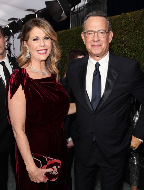 Tom Hanks i jego żona Rita Wilson