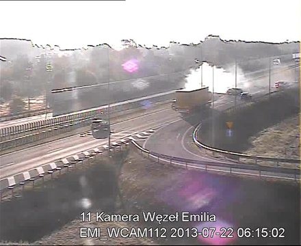 Wypadek na węźle Emilia. Autostrada A2