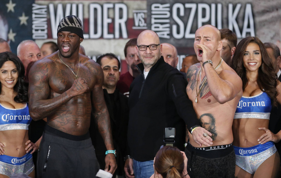 Deontay Wilder - Artur Szpilka: ceremonia ważenia