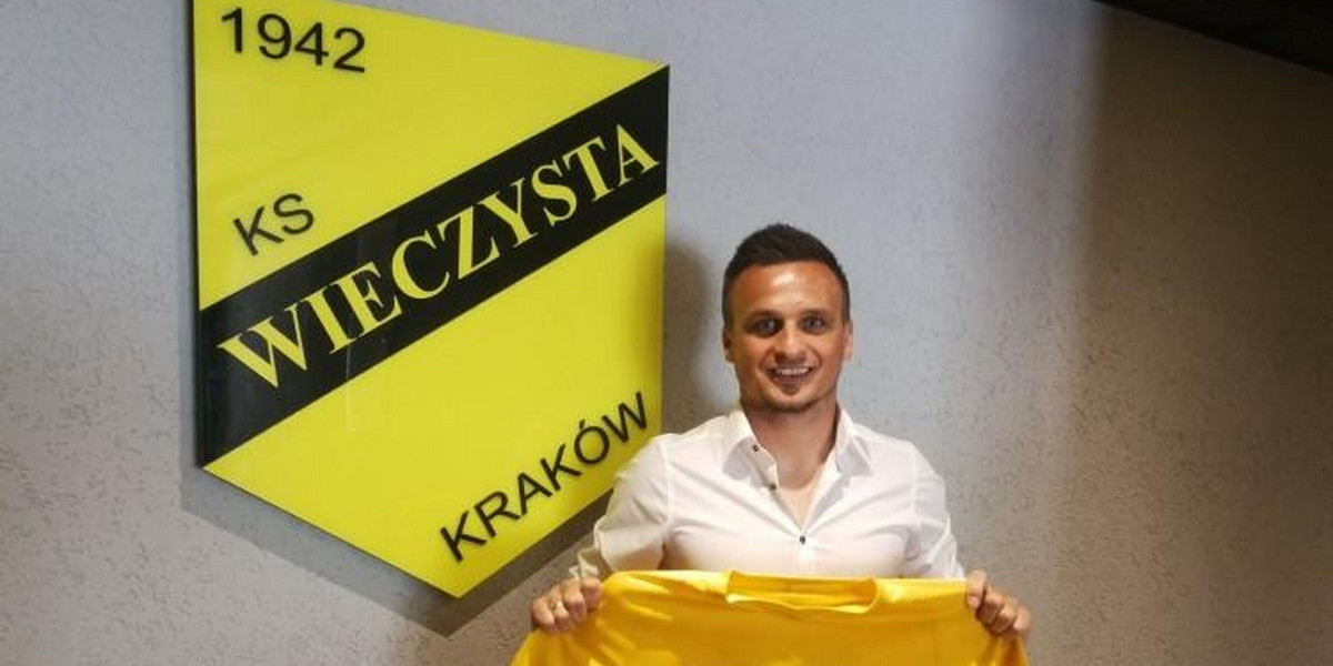 Sławomir Peszko piłkarzem Wieczystej Kraków