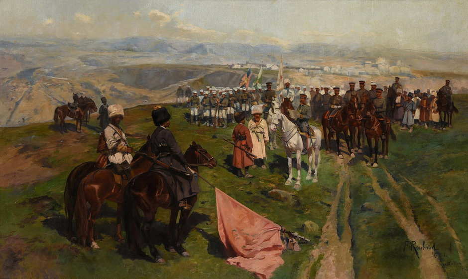 Franz Roubaud - Koniec wojny kaukaskiej