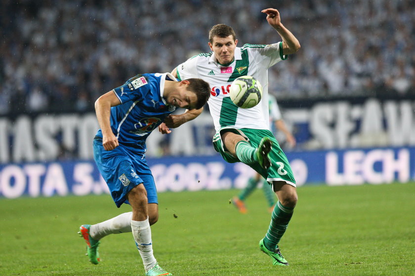 Franz Jozef Wernze na meczu Lechia - Jagiellonia