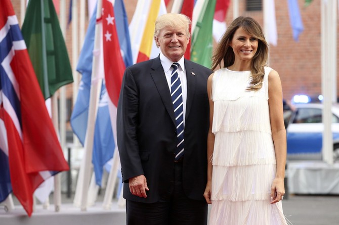 Melanija sa Donaldom Trampom