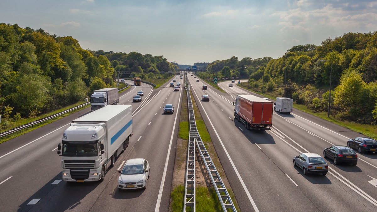 Wypadek na autostradzie A4: trasa jest przejezdna