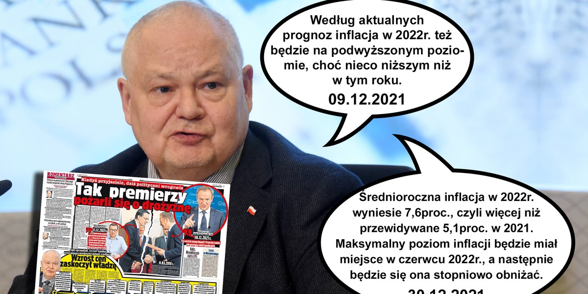 Inflacja i wzrost cen zaskoczył rządzących? 