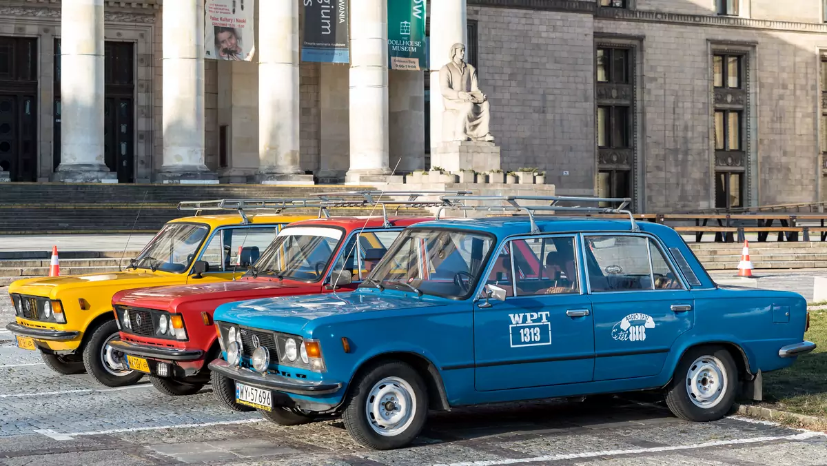 Fiat 125p, którego oglądać można było m.in. w serialu "Zmiennicy"