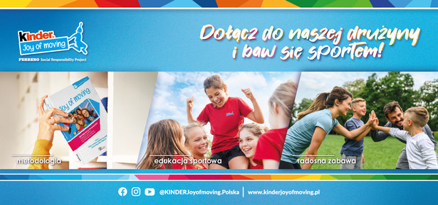 KINDER Joy of moving to połączenie sportowej zabawy i edukacji