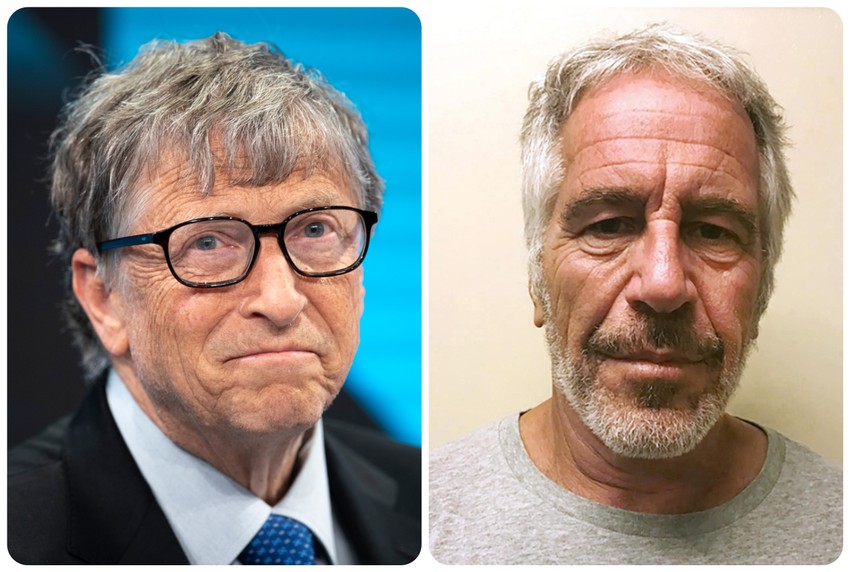 Bil Gejts i Džefri Epstajn