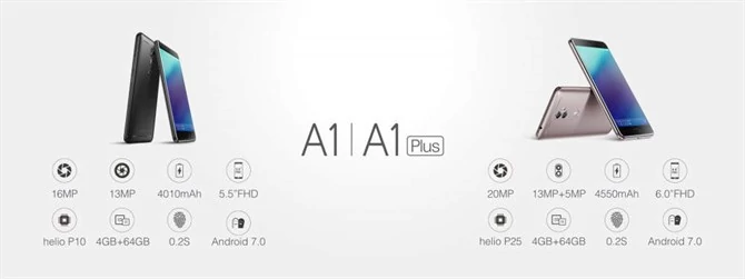 Gionee A1 i A1 Plus