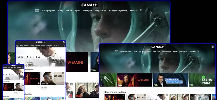 Testowaliśmy nową usługę CANAL+. Prawie jak Netflix, ale ze sportem i treściami na żywo