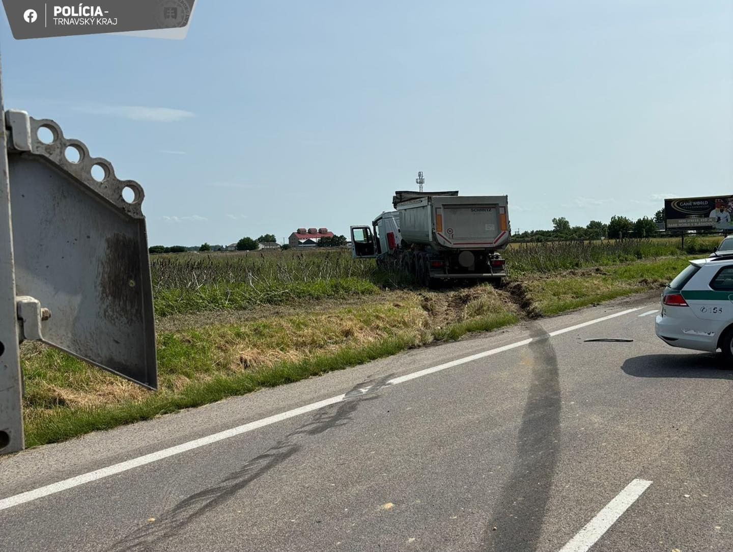 Tragická dopravná nehoda v okrese Galanta.