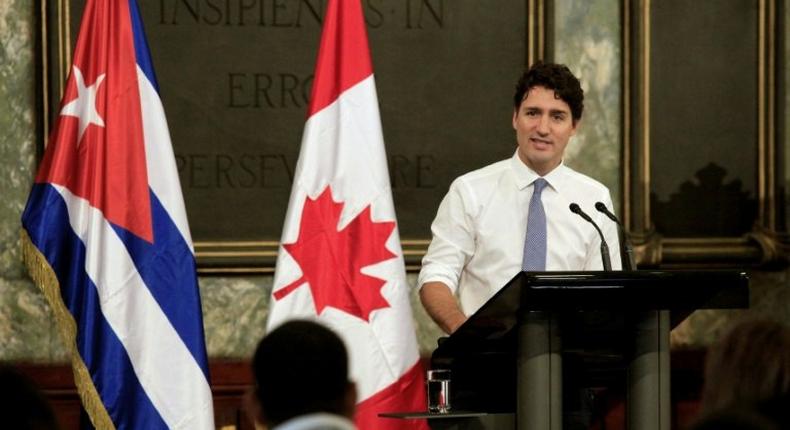 Canadian Prime Minister Justin Trudeau said the US election of Donald Trump as president wouldn't change Canada's relationship with Cuba