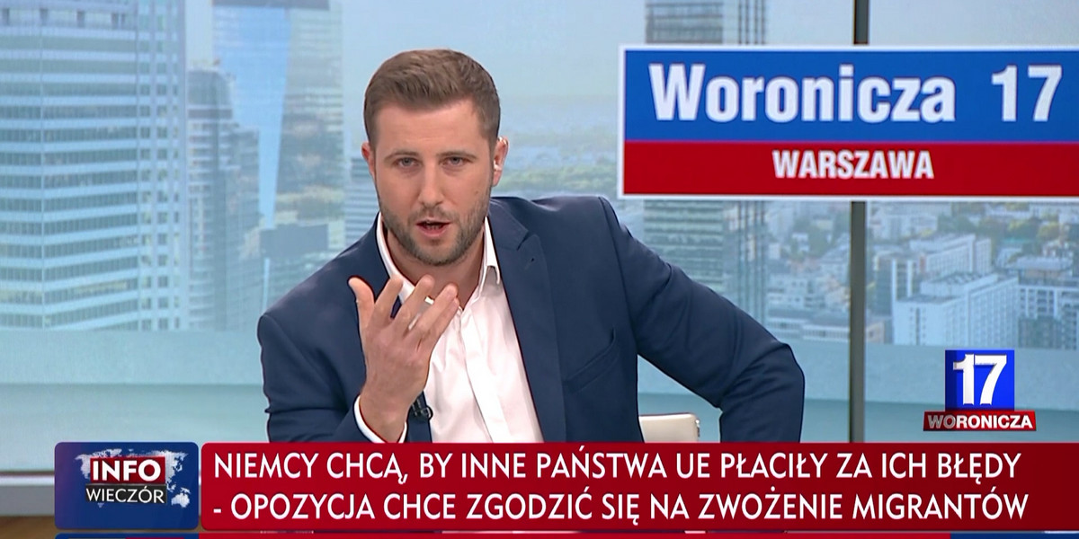 Miłosz Kłeczek odchodzi z TVP Info. 