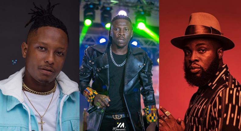 Kelvyn Boy, Stonebwoy and M.anifest