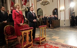 Prezydent do pielgrzymów: Rolą mężczyzny odpowiedzialność i pomoc