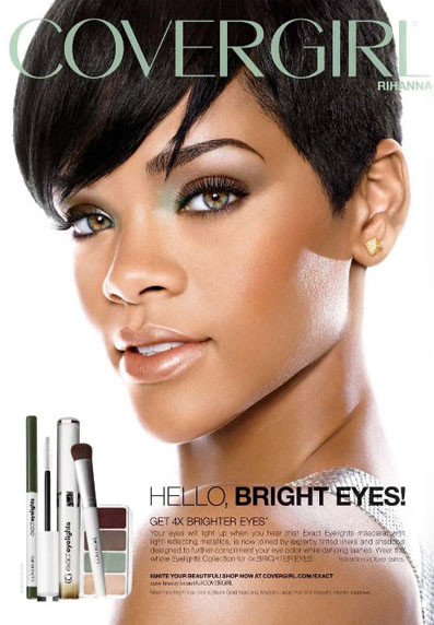 Rihanna w reklamie Covergirl