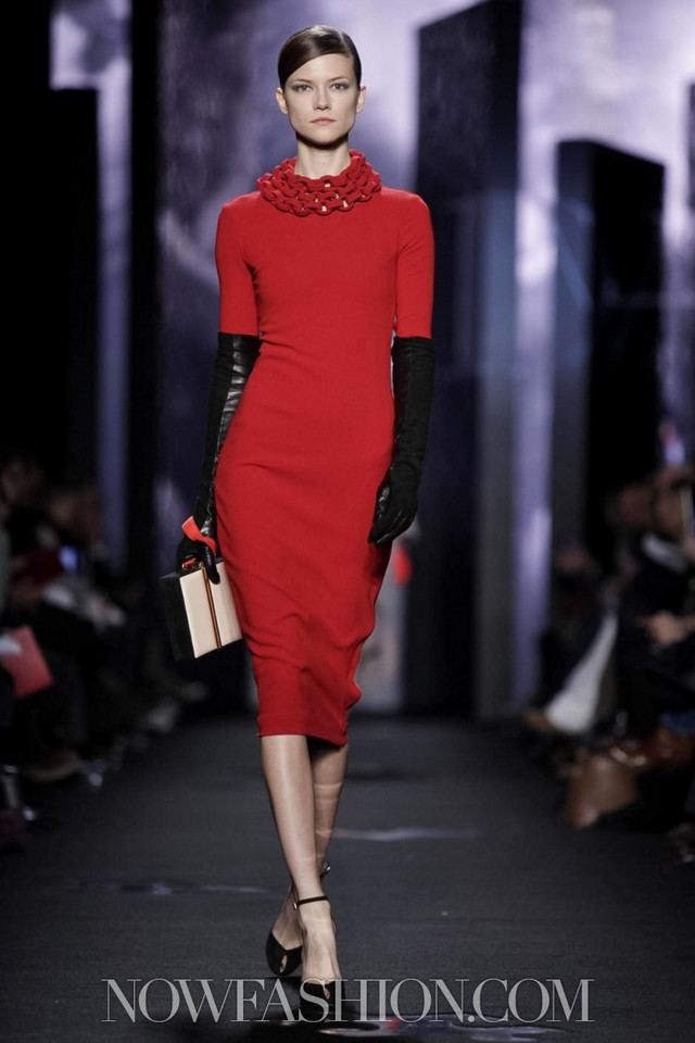 Kasia Struss na New York Fashion Week